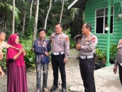 Dirlantas Polda Riau Bangun Kembali Harapan Korban Laka Lewat Program Green Policing