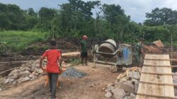 Kodam XIX Tuanku Tambusai Percepat Pembangunan Jembatan Armco di Toapaya Selatan